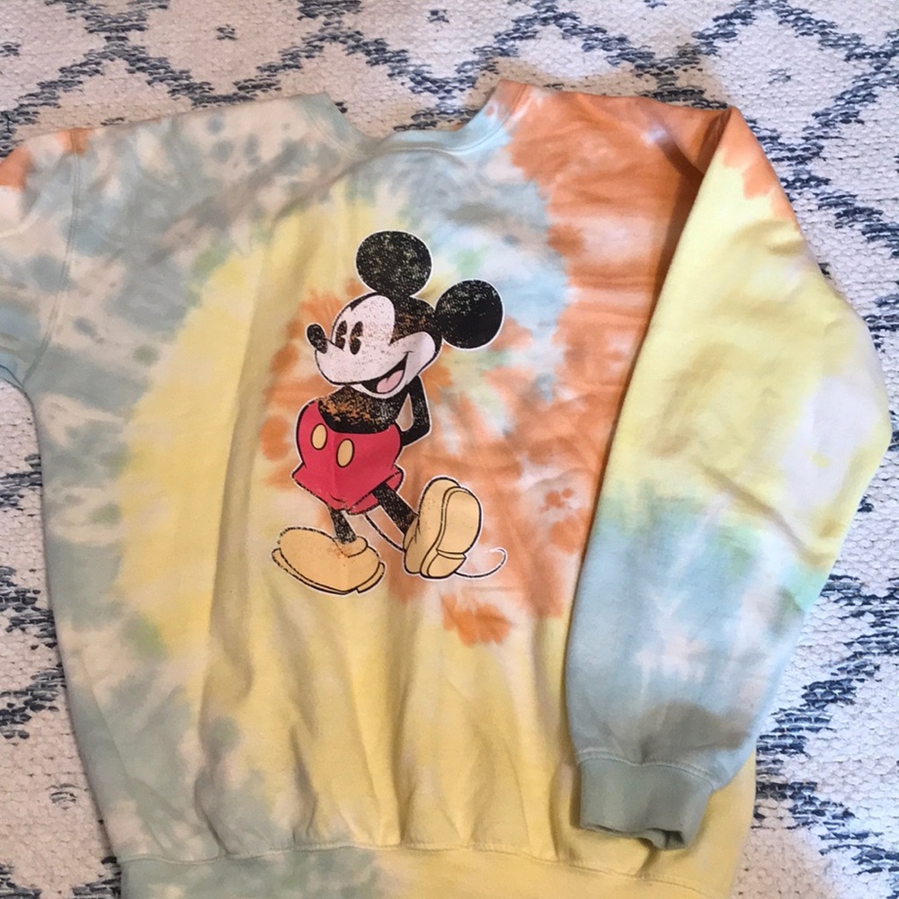 A tie dye Mickey Mouse shirt!